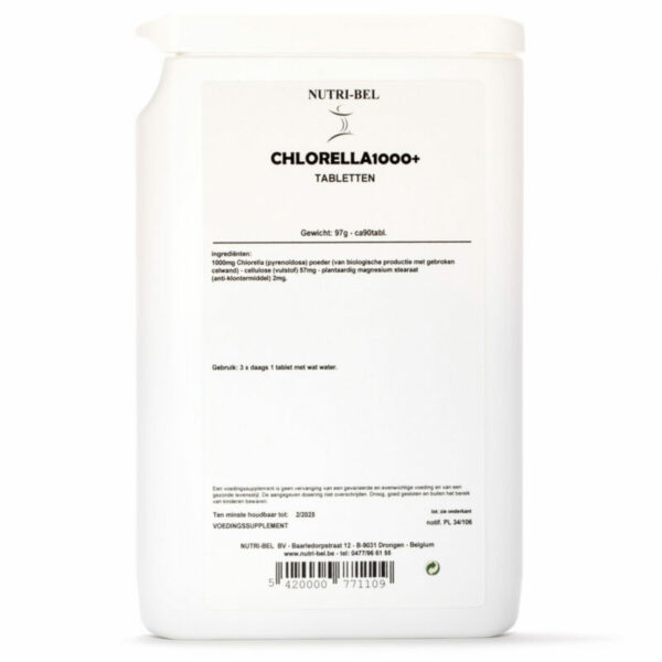 Chlorella1000+ supplement nutri-bel