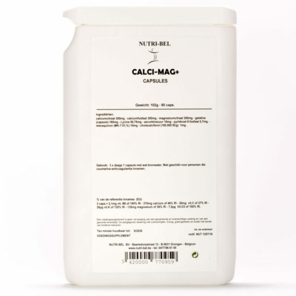 Calci-Mag+ supplement nutri-bel