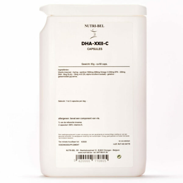 DHA-XXII-C supplement nutri-bel