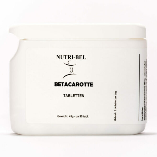 Betacarotte supplement nutri-bel