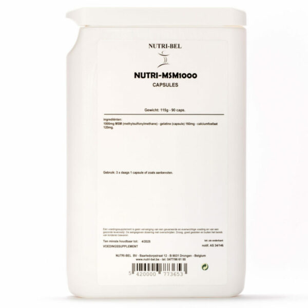 Nutri-MSM1000 supplement