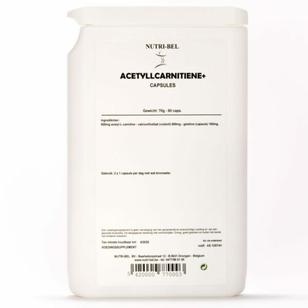 Acetyllcarnitiene+ supplement nutri-bel