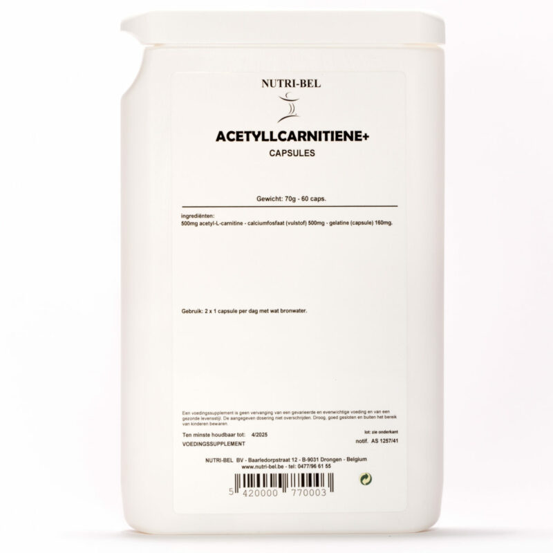 Acetyllcarnitiene+ supplement nutri-bel