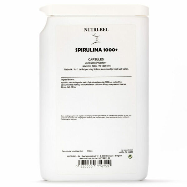Spirulina1000+ is een supplement