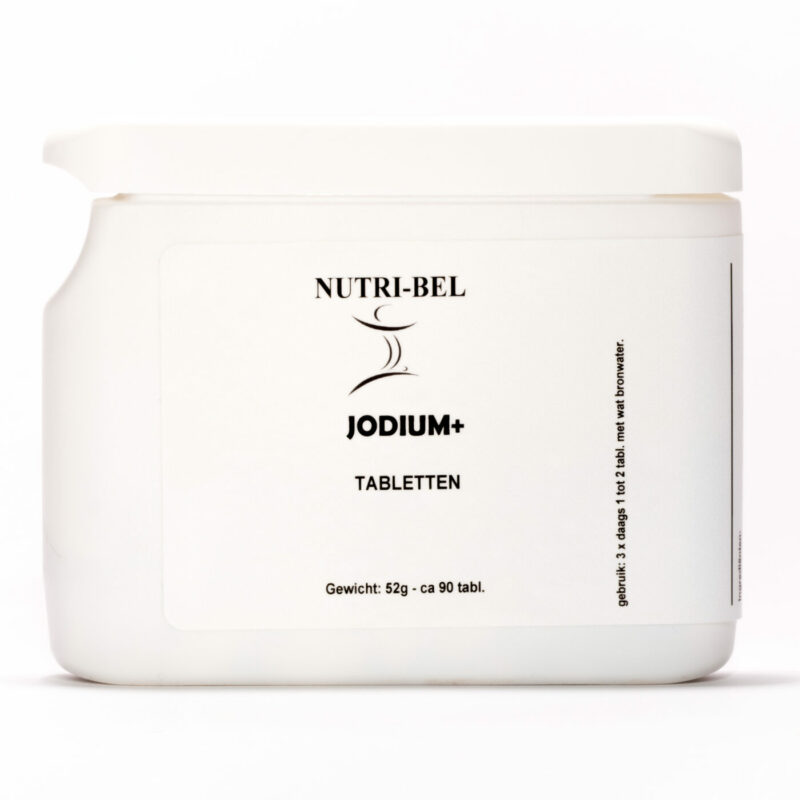 Verbinding kamp Aan Jodium+ (90tabl) - Nutri-Bel vitamines en mineralen voor iedereen