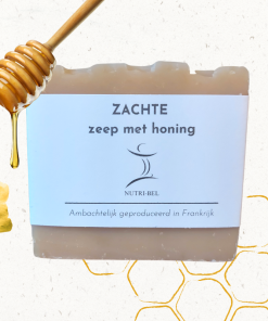 kalmerende handgemaakte zeep met honing