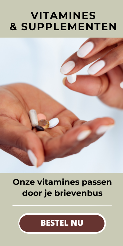 vitamines in brievenbus geleverd belgië