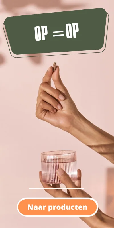 op is op dus snel zijn of de supplementen en vitamines zijn weg